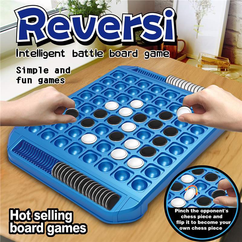 Board Game Flip 7 - لعبة ريفيرسي أوثيلو اللوحية، لعبة الشطرنج