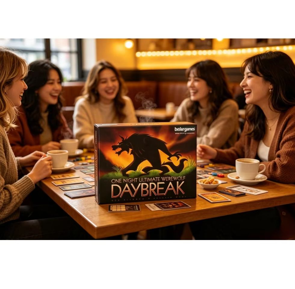Board Game Werewolf - مجموعة بطاقات ون نايت ألتيميت ويرولف،
