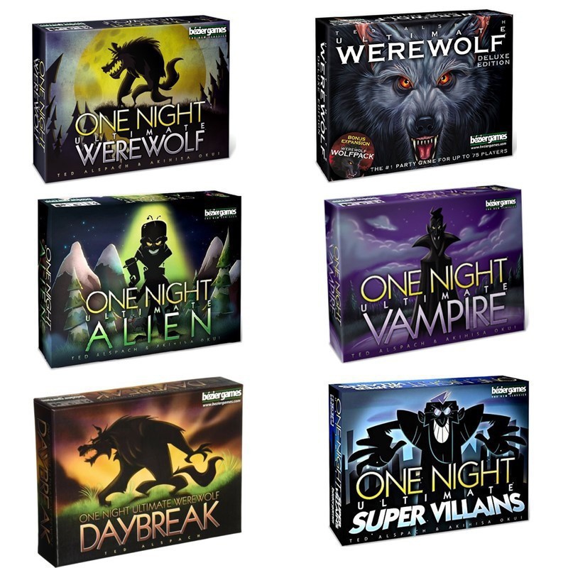 Board Game Werewolf - لعبة الحفلة ليلة واحدة في نهاية