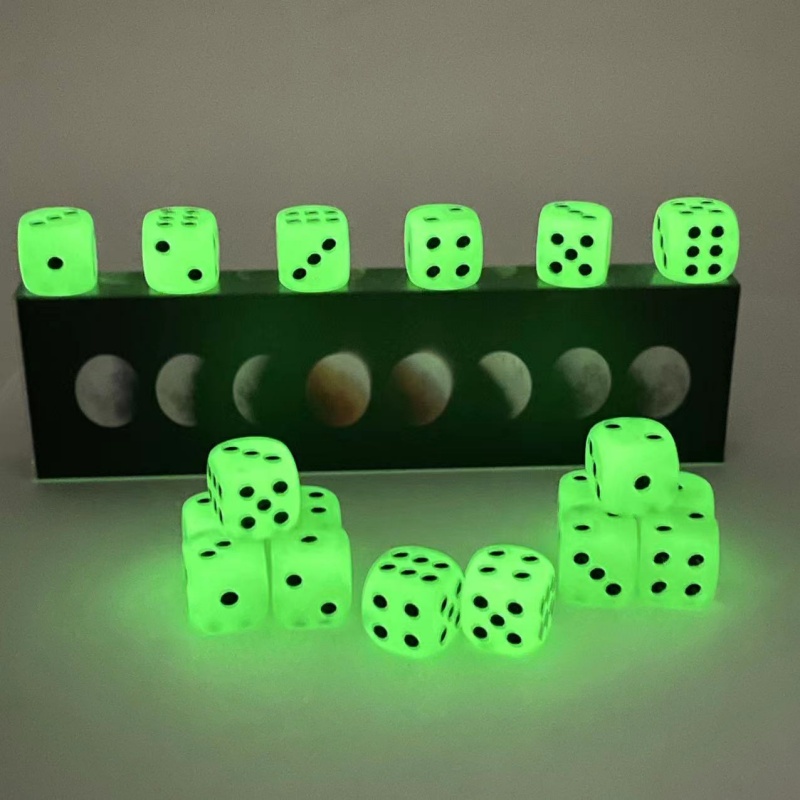 Board Game Yahtzee - 10 عبوات من النرد D6 مكونة