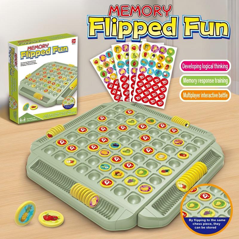 Board Game Flip 7 - لعبة لوحية ممتعة لقلب الفواكه، تدريب
