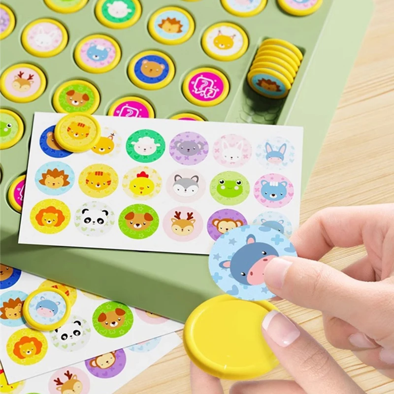 Board Game Flip 7 - لعبة لوحة الشطرنج ذات الذاكرة للأطفال،