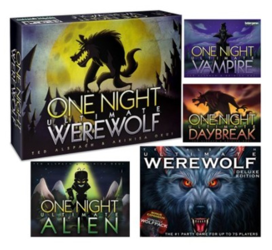 Board Game Werewolf - النسخة الإنجليزية ليلة واحدة Ultimate Werewolf