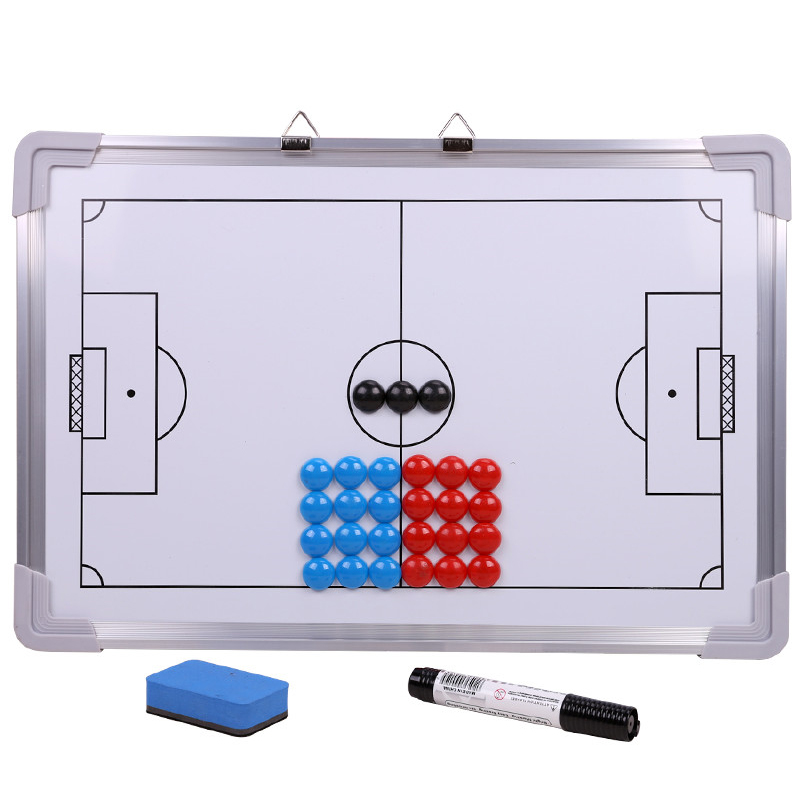 Board Game Football - لوحة مغناطيسية تكتيكية لمدرب استراتيجية كرة