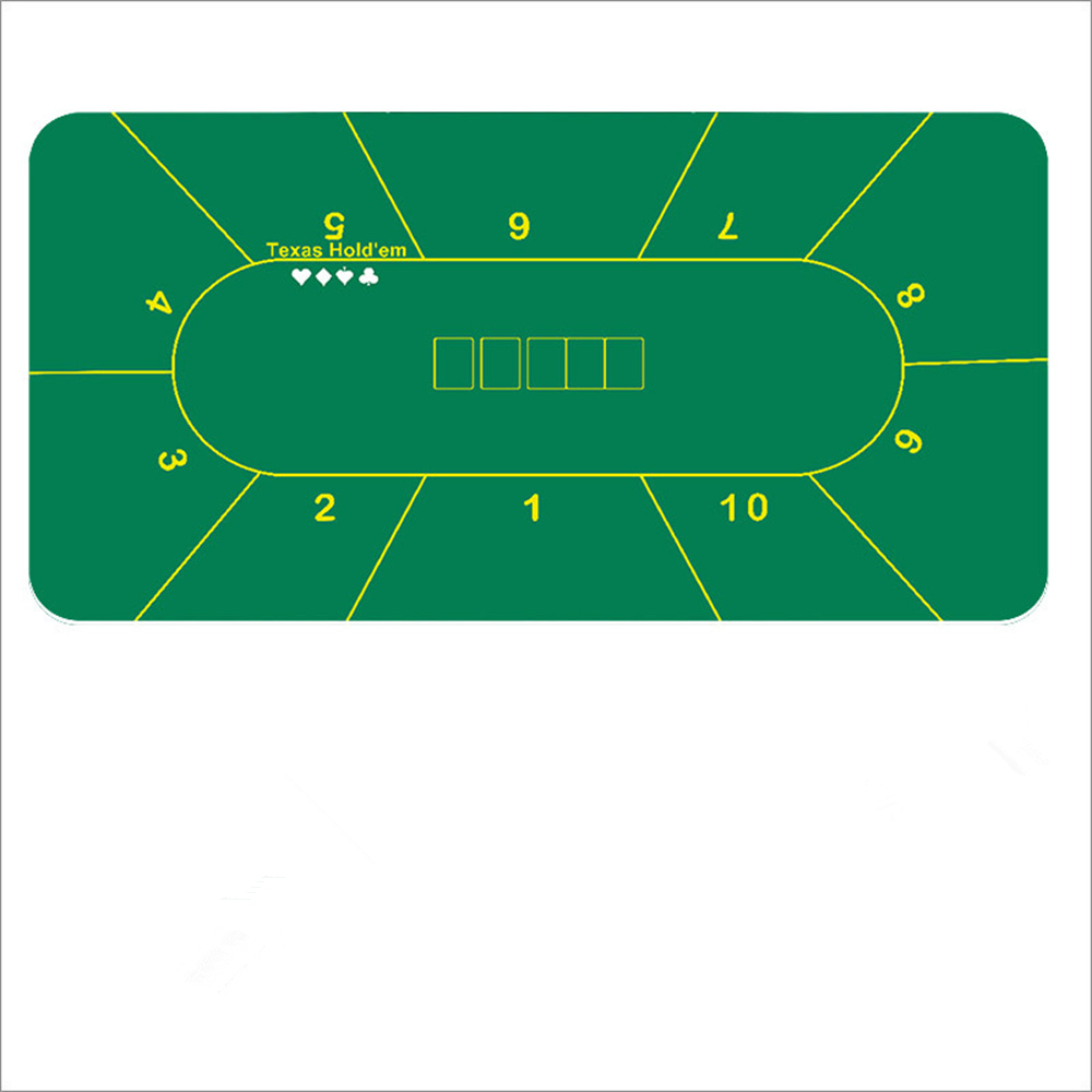Board Game With Chips - سجادة طاولة كازينو مطاطية سميكة مضادة