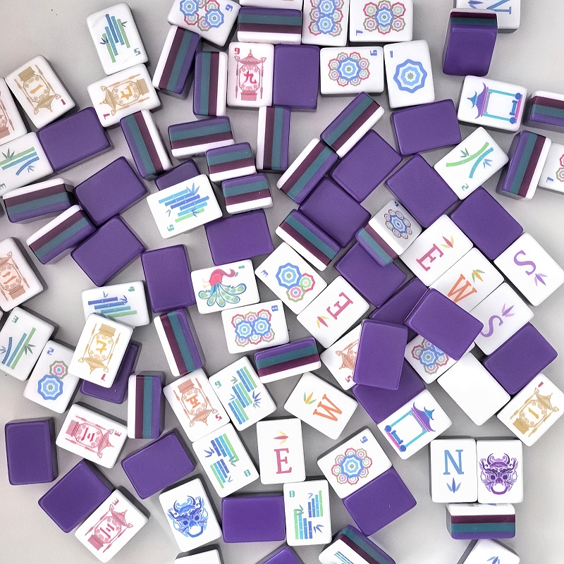 مجموعة ماجونغ جديدة من الأكريل - مراجعة Board Game Mahjong وسعره