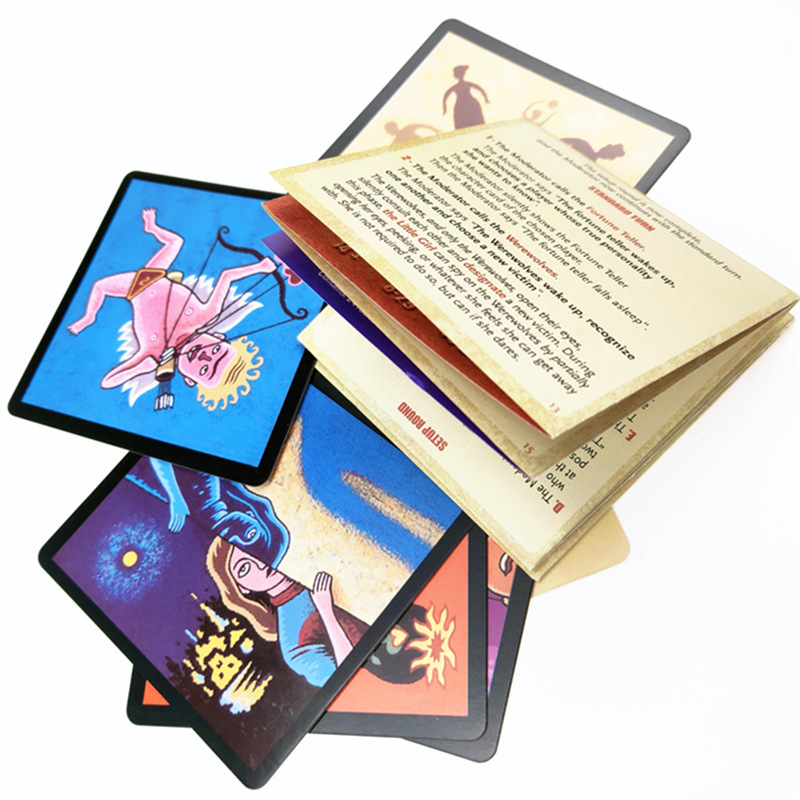 حار لطيف بالذئب لعبة البوكر بو - مراجعة Board Game Werewolf وسعره