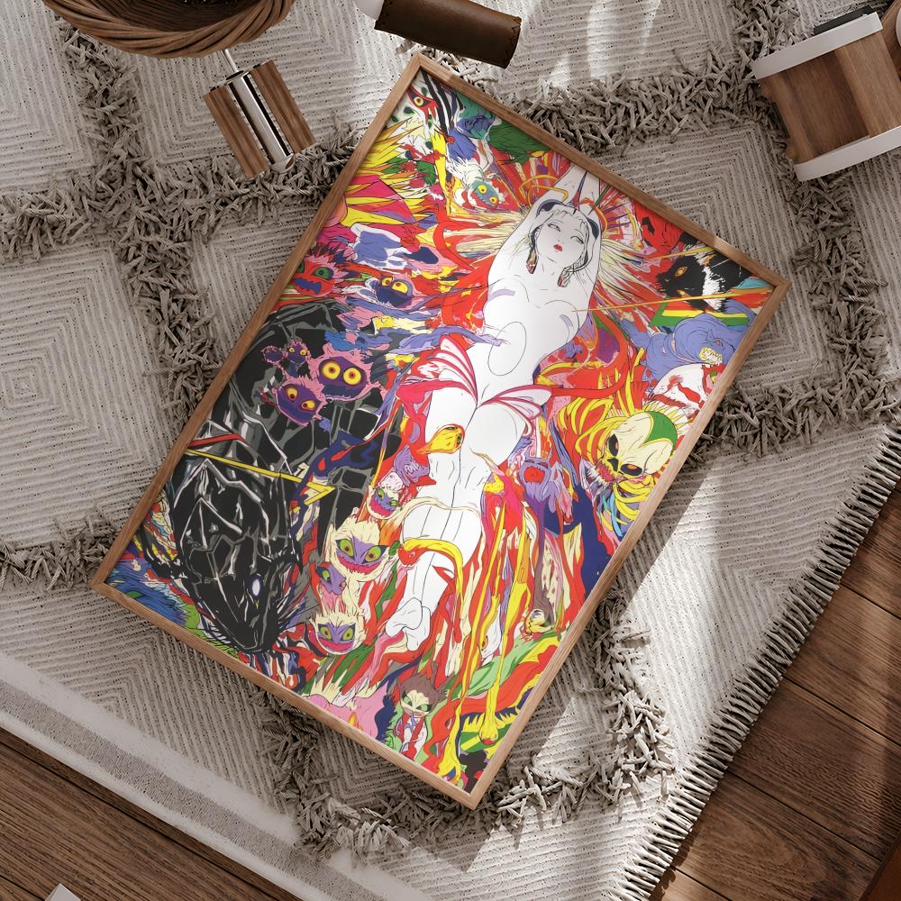 ملصق فني من Yoshitaka Amano Fi - مراجعة Board Game Yokohama وسعره
