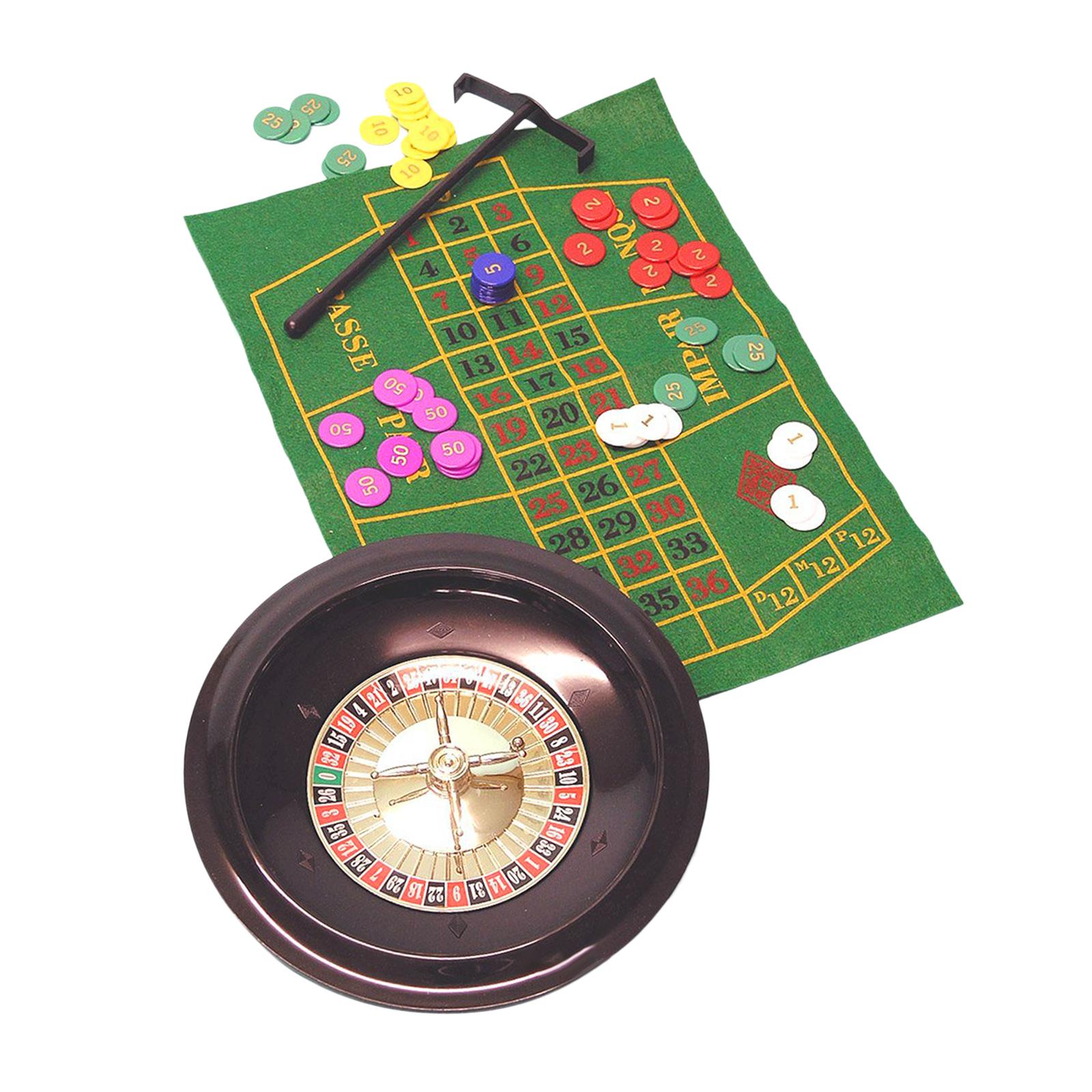 عجلة الروليت مقاس 10 بوصات مع  - مراجعة Board Game With Chips وسعره