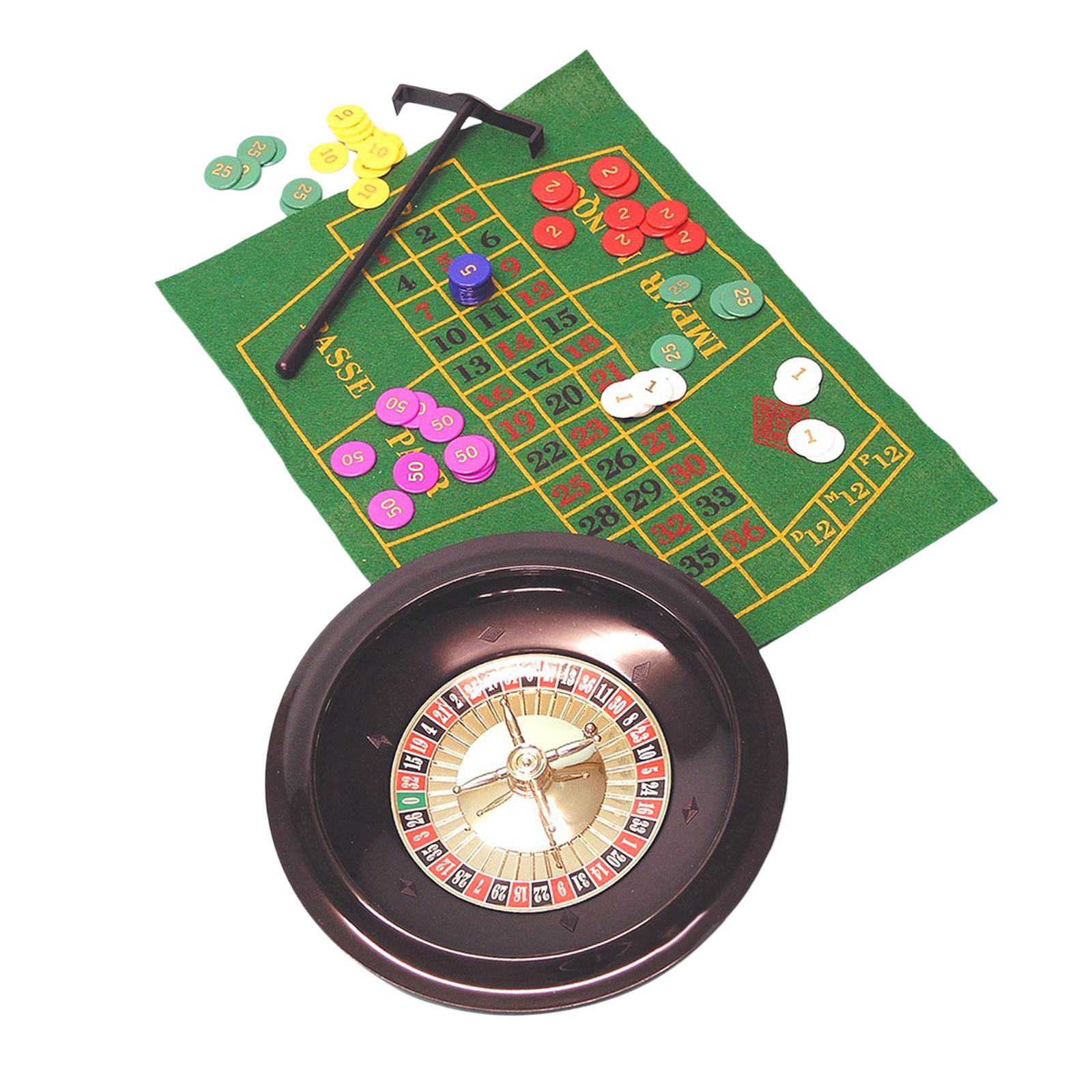 عجلة الروليت مقاس 10 بوصات مع  - مراجعة Board Game With Chips وسعره