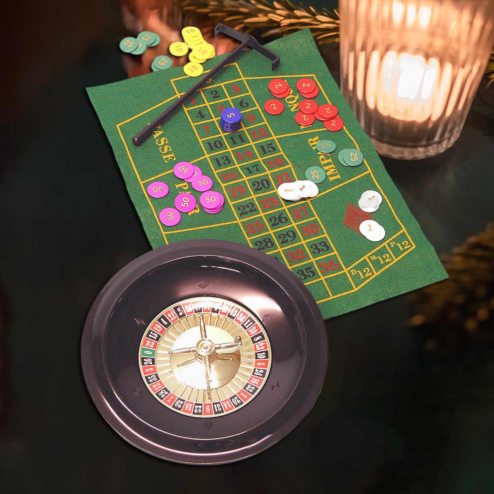 عجلة الروليت مقاس 10 بوصات مع  - مراجعة Board Game With Chips وسعره