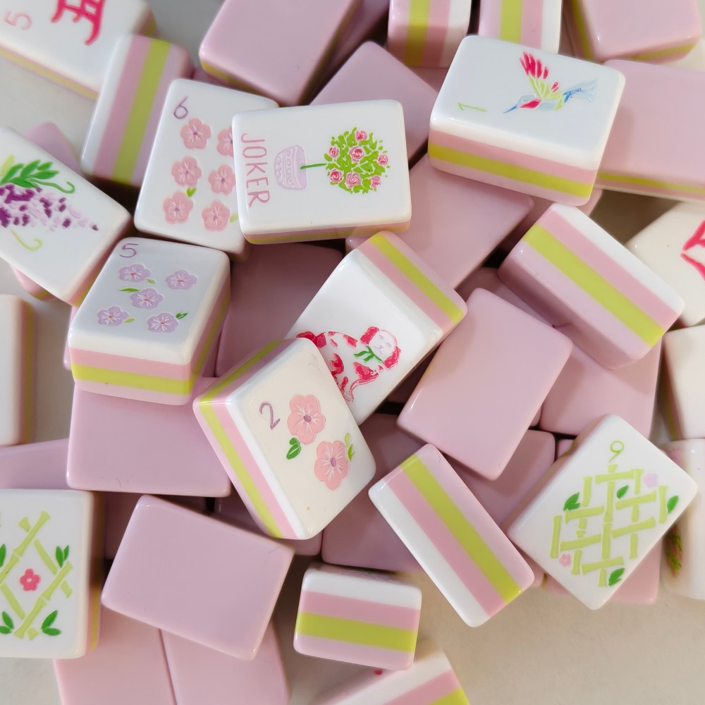 مجموعة ماجونغ أمريكية من الأكر - مراجعة Board Game Mahjong وسعره