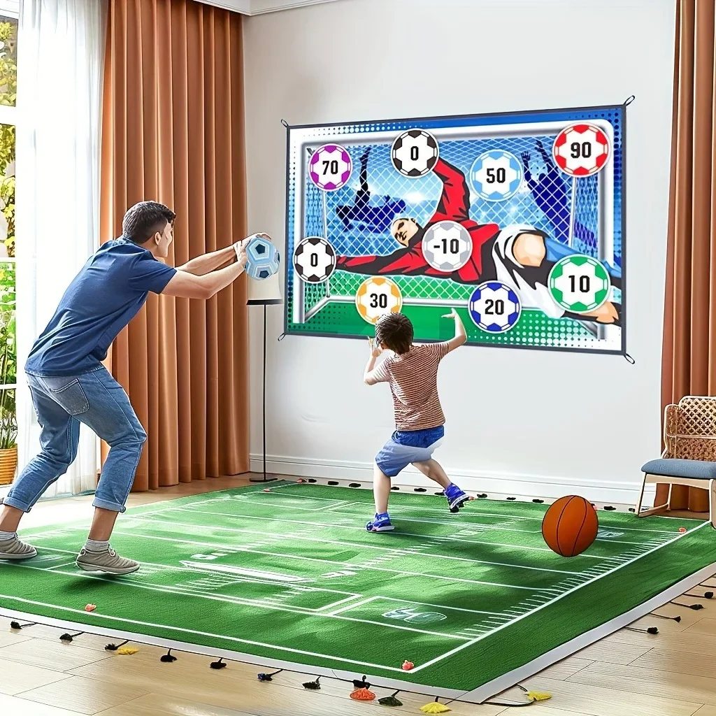 حصيرة ألعاب كرة القدم مع كرات  - مراجعة Board Game Football وسعره