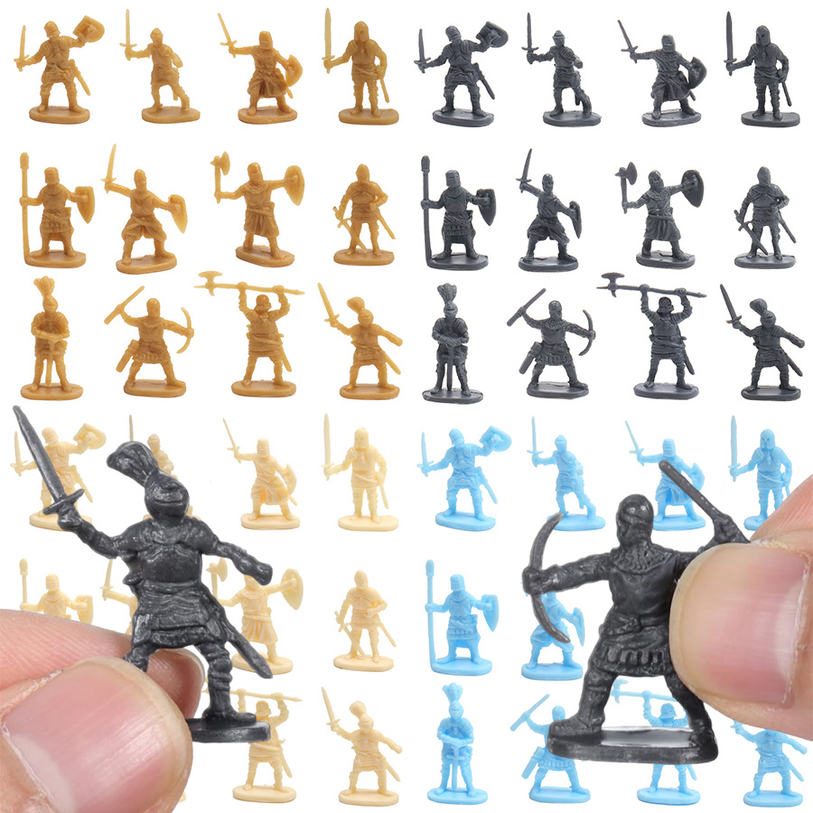 49 قطعة من تماثيل الجنود الصغي - مراجعة Board Game War وسعره