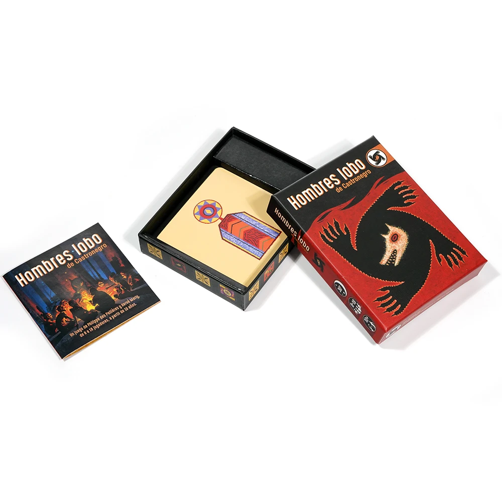 بطاقات المستذئب لعبة 24 طاولة  - مراجعة Board Game Werewolf وسعره