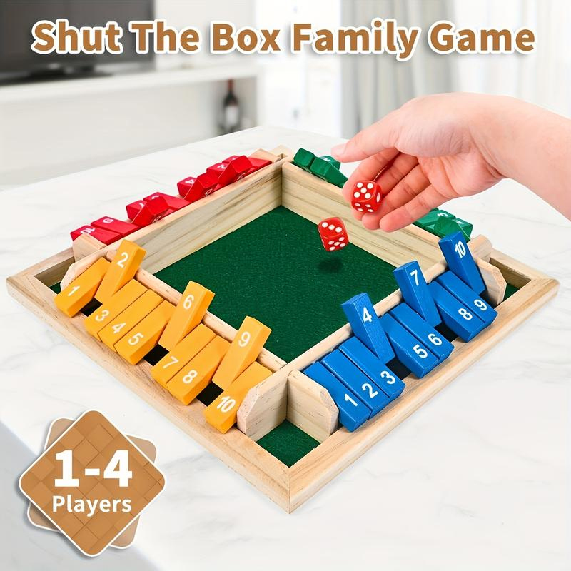 لعبة صندوقية خشبية بأحجار نردي - مراجعة Board Game Flip 7 وسعره