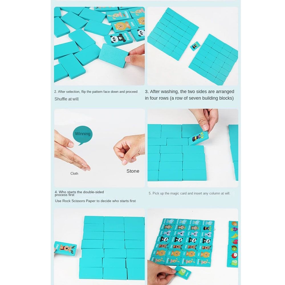 لعبة سوليتير الذاكرة الخشبية ا - مراجعة Board Game Flip 7 وسعره