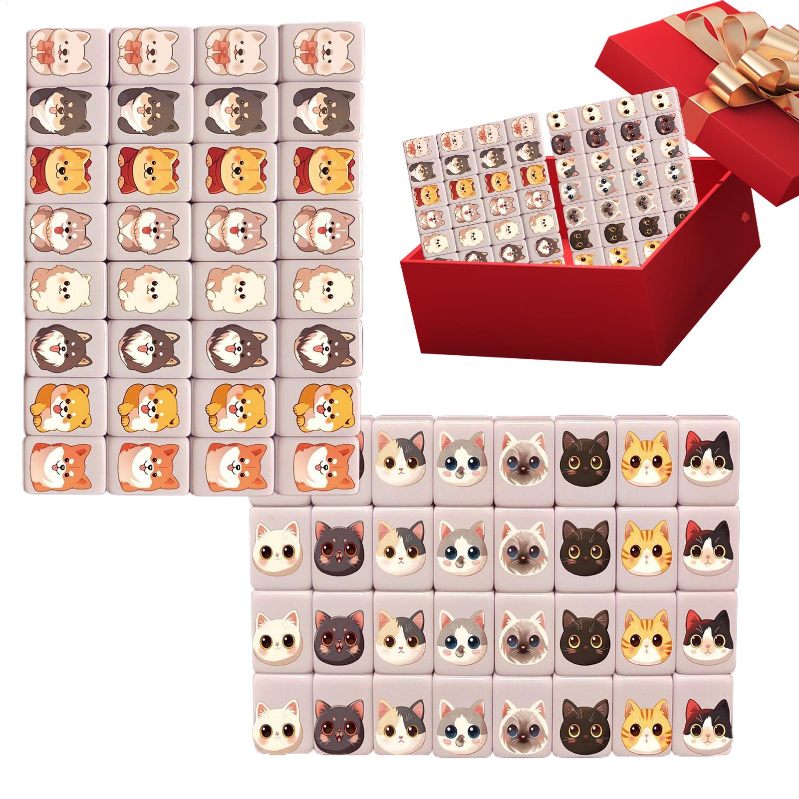 مجموعة ألعاب ماهجونغ مصغرة 65  - مراجعة Board Game Mahjong وسعره