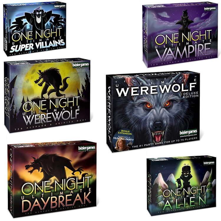 لعبة الحفلة ليلة واحدة في نهاي - مراجعة Board Game Werewolf وسعره