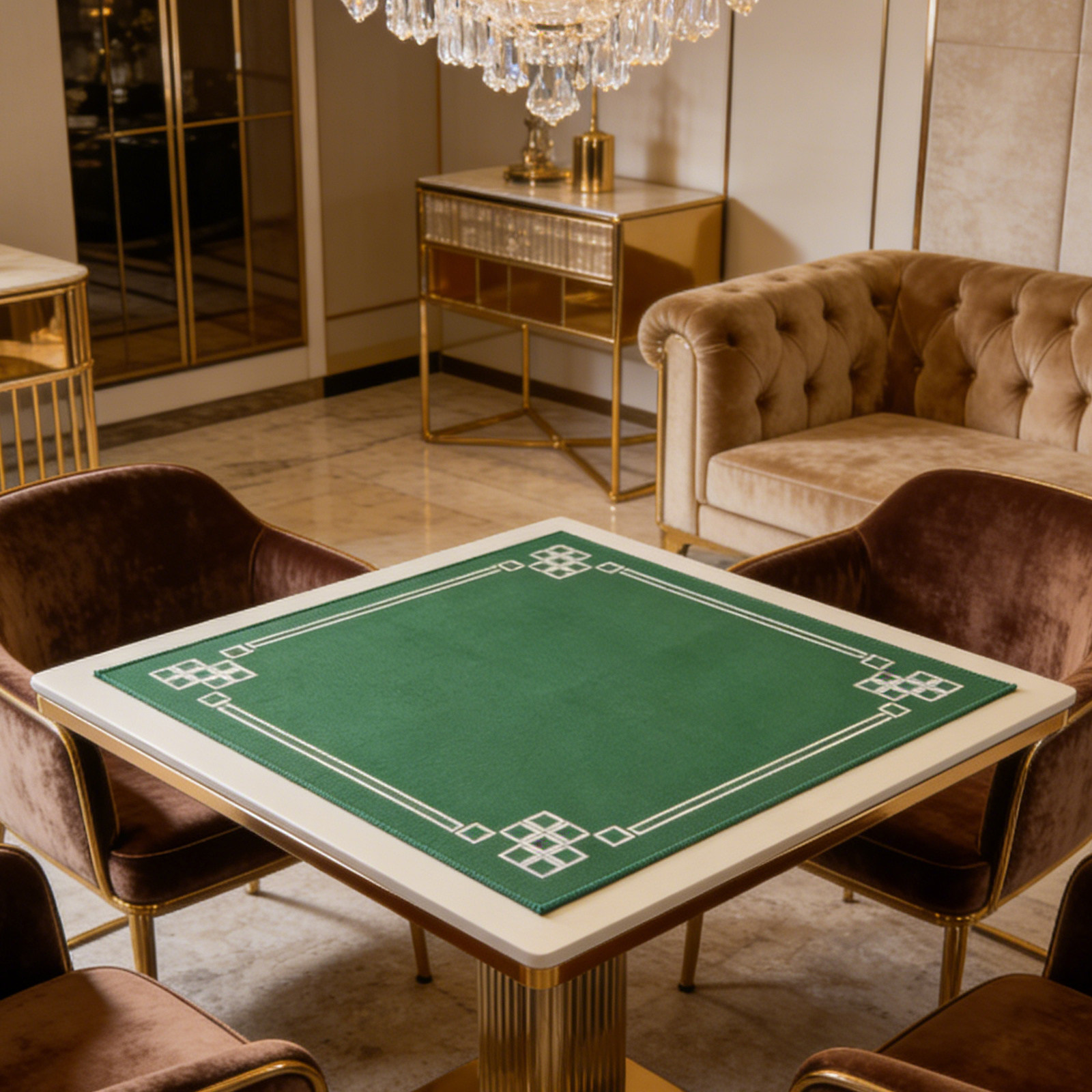 سجادة ماهجونغ مضادة للانزلاق م - مراجعة Board Game Mahjong وسعره