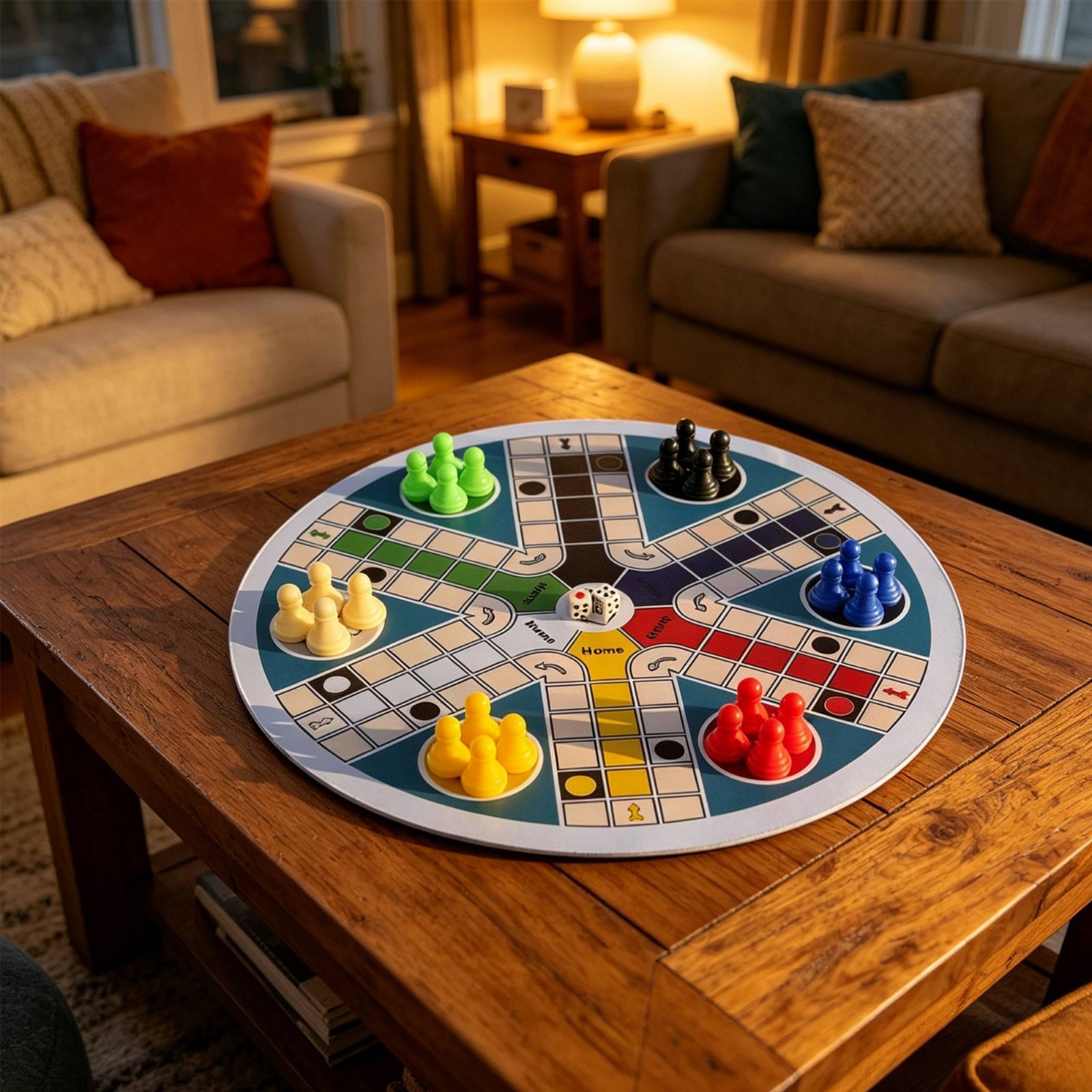 مجموعة لعبة لودو لـ 6 لاعبين،  - مراجعة Board Game Ludo وسعره