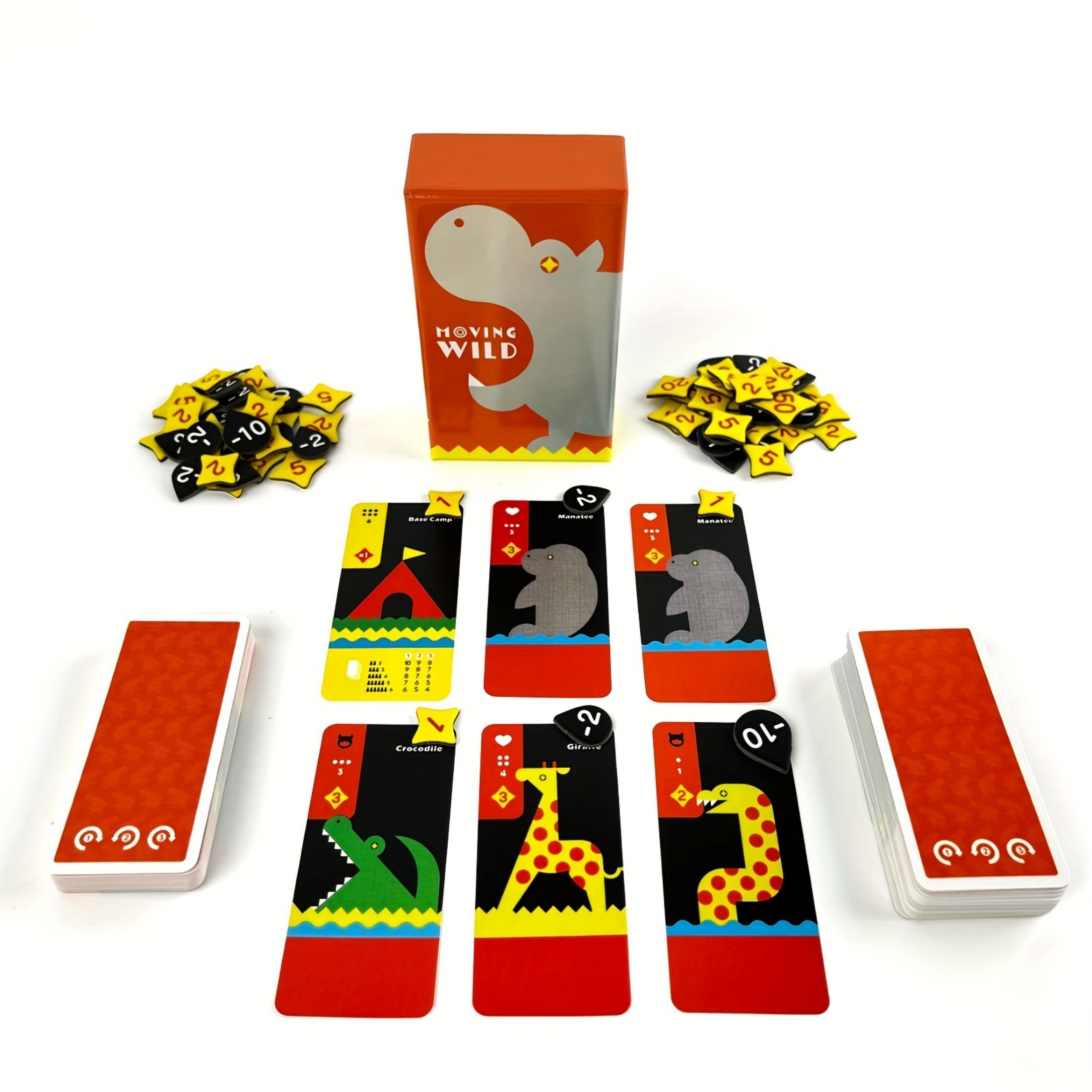 لعبة لوحية: موڤينج وايلد - لعب - مراجعة Board Game Wild Wild وسعره