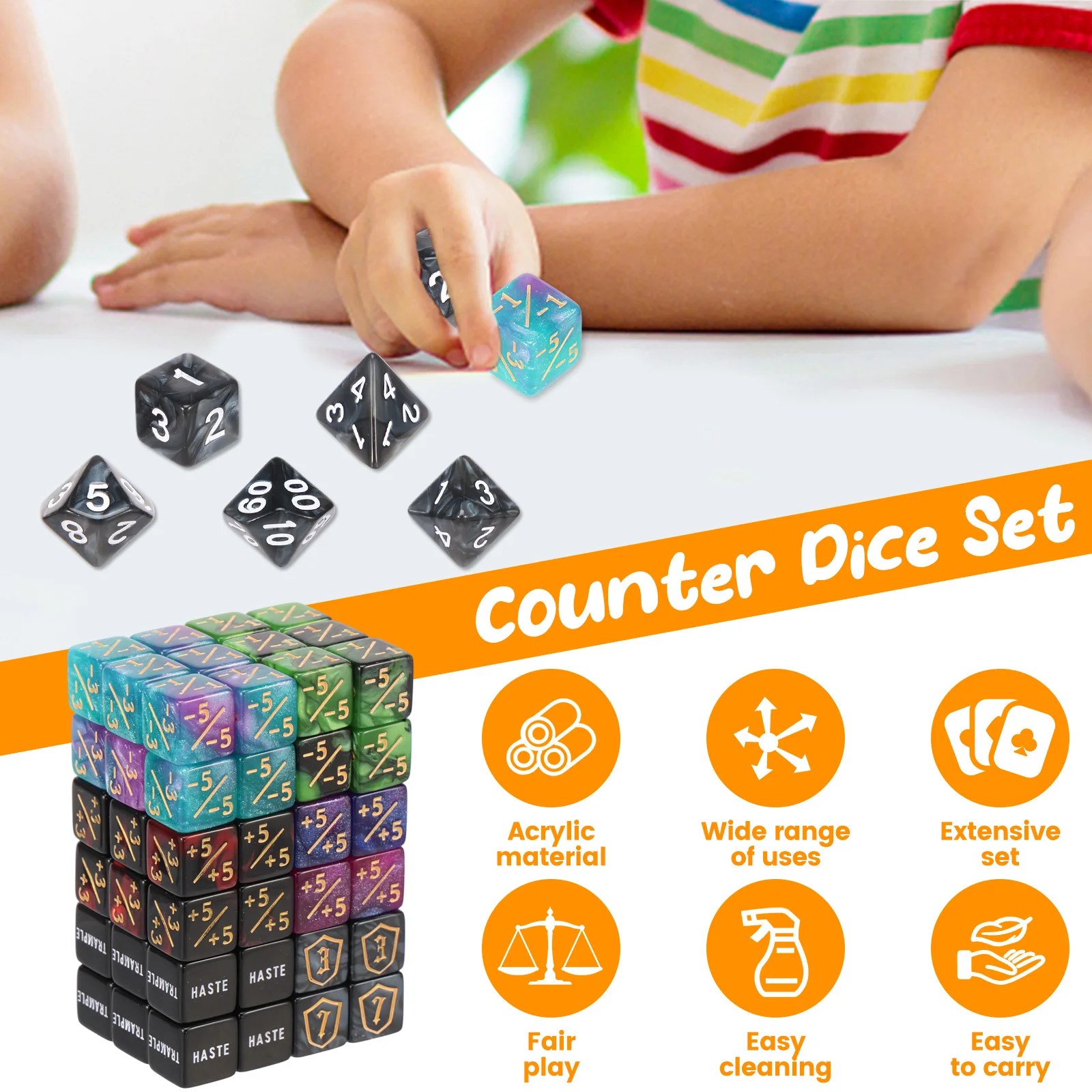 مجموعة 78 قطعة من مكعبات العد  - مراجعة Game Token Counter وسعره