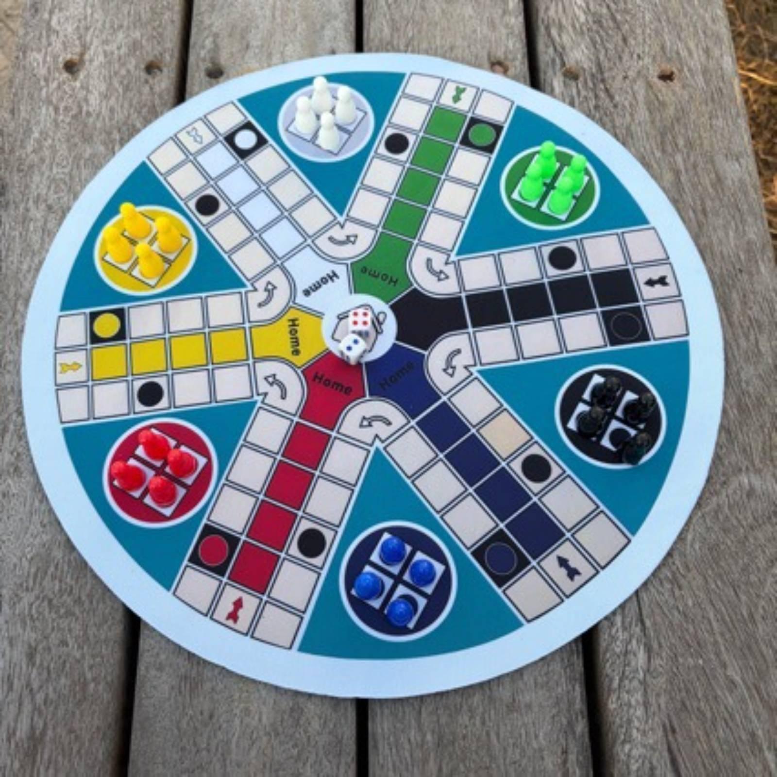 لوحة لعب شطرنج قابلة للطي لستة - مراجعة Board Game Ludo وسعره