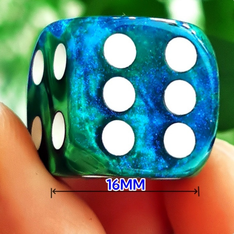 10 قطعة تأثير عروق اللؤلؤ الرخ - مراجعة Board Game Ludo وسعره