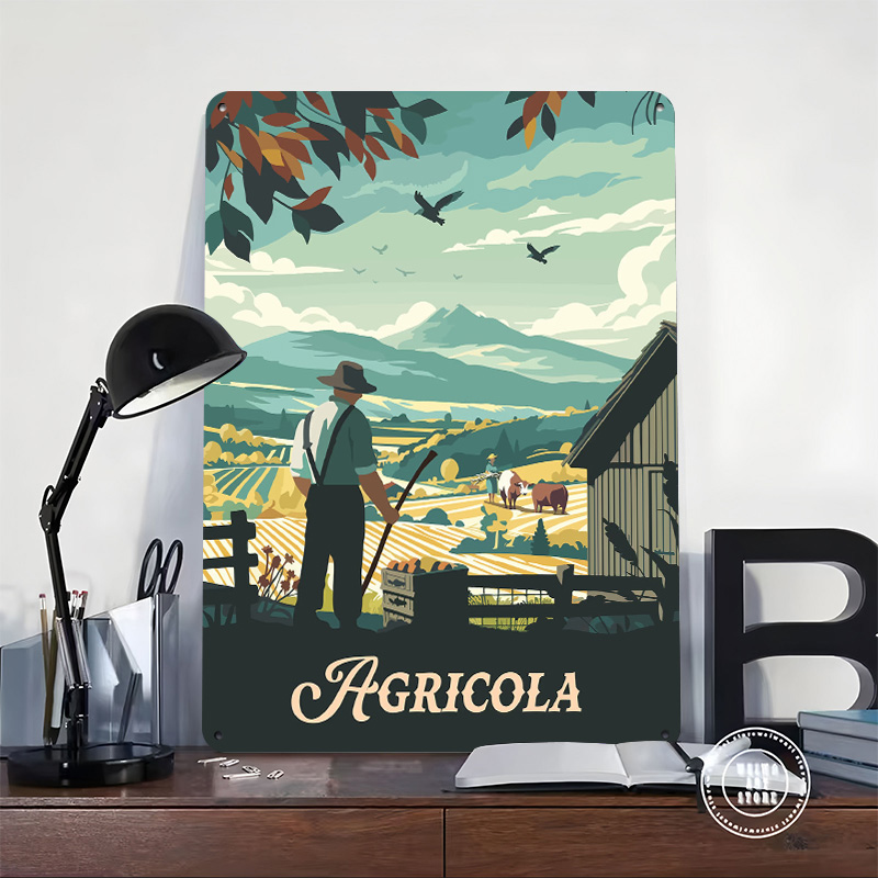 لوحة معدنية مخصصة بتصميم مستوح - مراجعة Board Game Illustrator وسعره