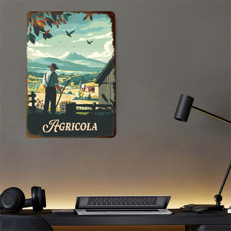 لوحة معدنية مخصصة بتصميم مستوح - مراجعة Board Game Illustrator وسعره