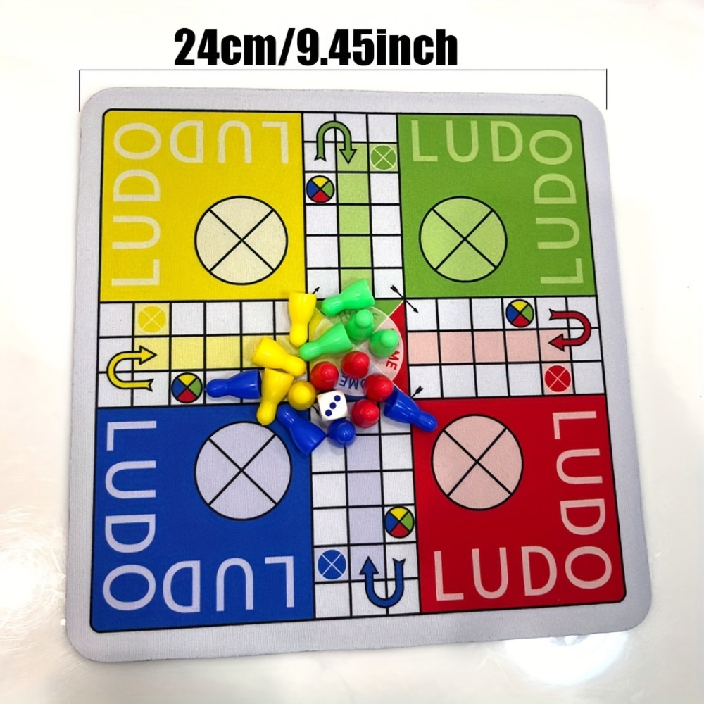 لوحة لعبة لودو مع قطع مرقمة ون - مراجعة Board Game Ludo وسعره