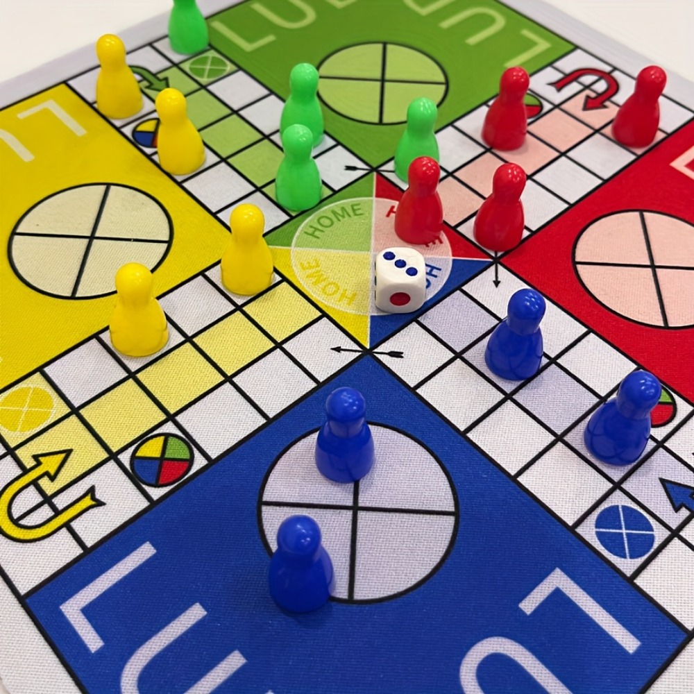 لوحة لعبة لودو مع قطع مرقمة ون - مراجعة Board Game Ludo وسعره