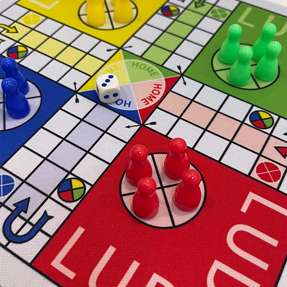 لوحة لعبة لودو مع قطع مرقمة ون - مراجعة Board Game Ludo وسعره
