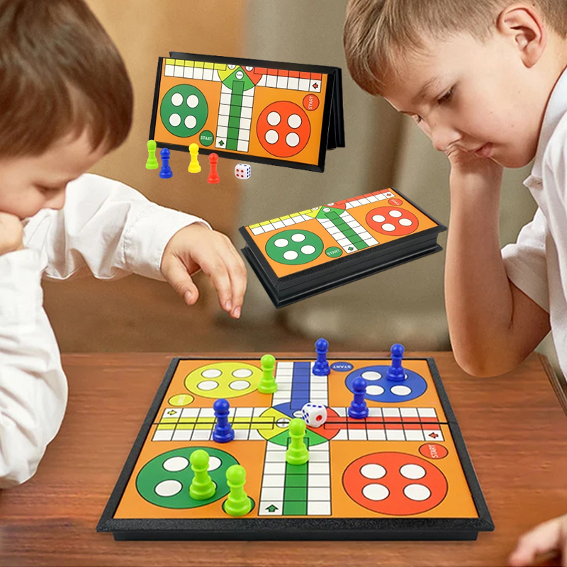 مجموعة ألعاب لودو وشطرنج وطاول - مراجعة Board Game Ludo وسعره