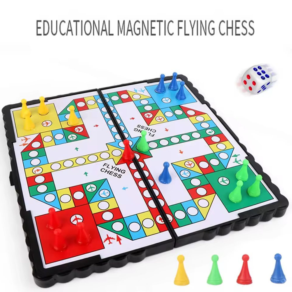 مجموعة شطرنج مغناطيسية قابلة ل - مراجعة Board Game Ludo وسعره
