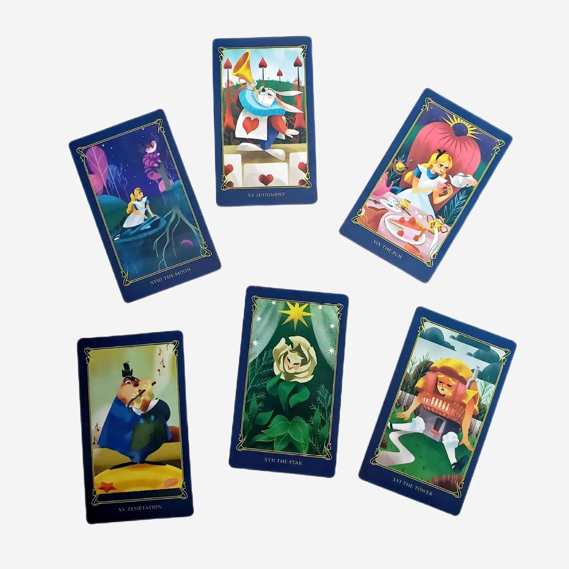 لعبة بطاقة التارو Alice in won - مراجعة Board Game Dixit وسعره