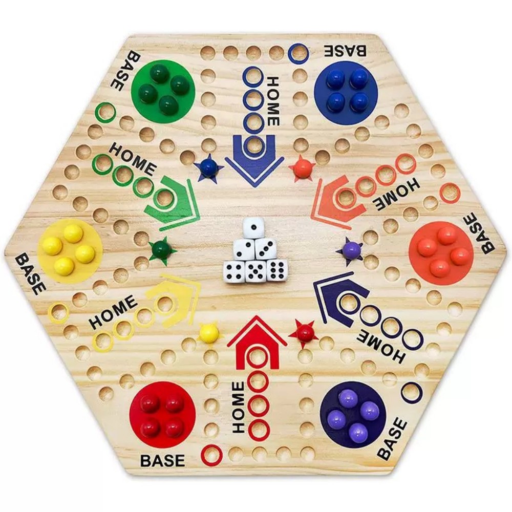 لعبة لوحة ألعاب رخامية لعبة لو - مراجعة Board Game Ludo وسعره
