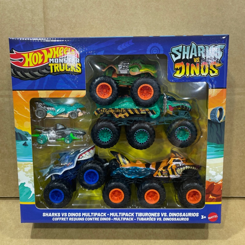 مجموعة سيارات هوت ويلز مونستر  - مراجعة Hot Wheels Car Monster Trucks وسعره