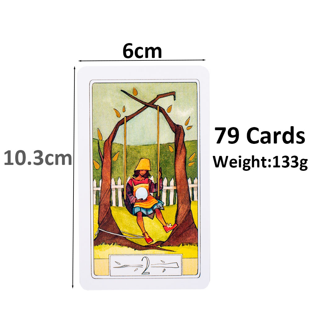 غريبة السفر التارو 10.3*6 سنتي - مراجعة Board Game Illustrator وسعره