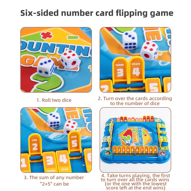 ألعاب KNYYSECQ التعليمية للأطف - مراجعة Board Game Flip 7 وسعره