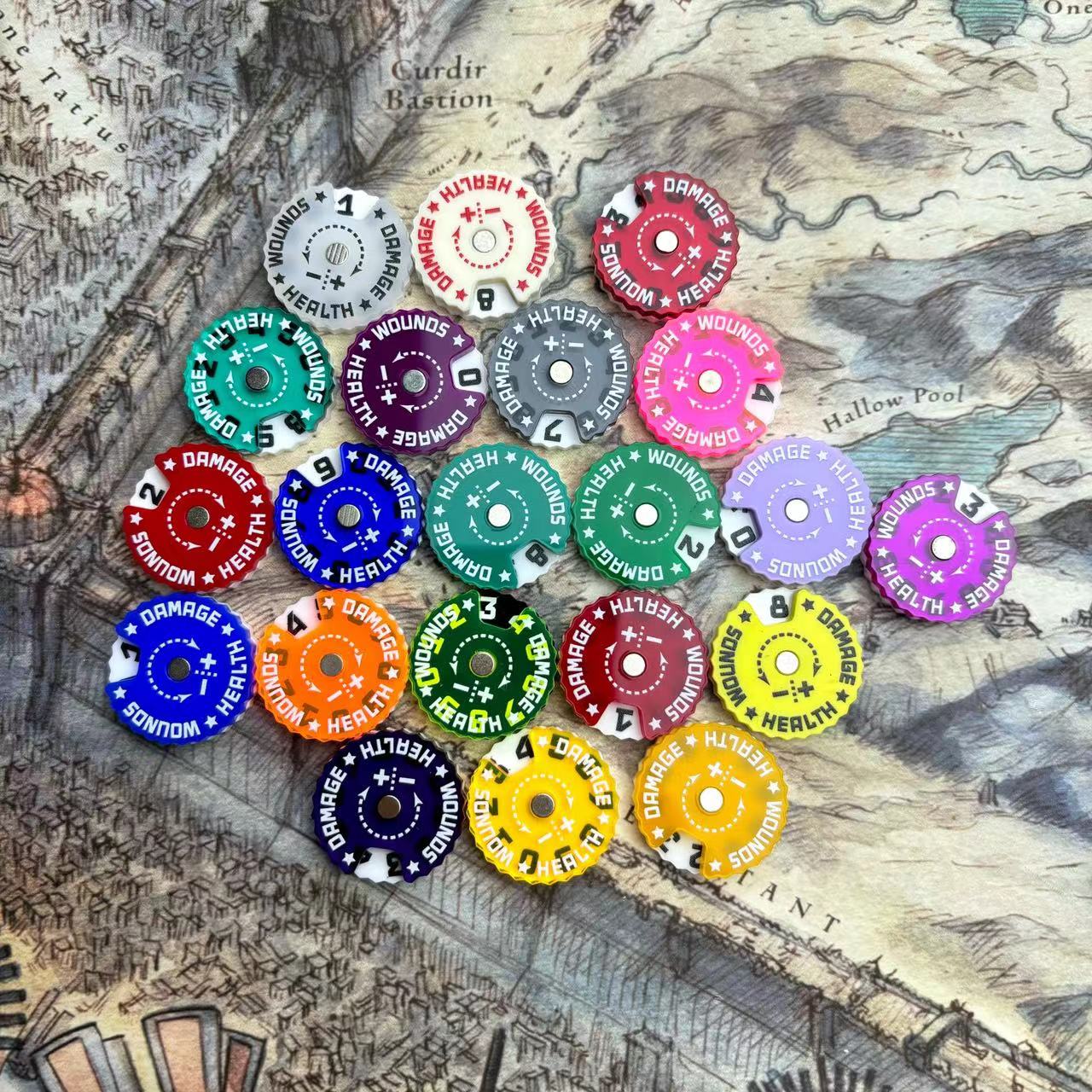 25x25x6 مللي متر جهاز تعقب الج - مراجعة Game Token Counter وسعره