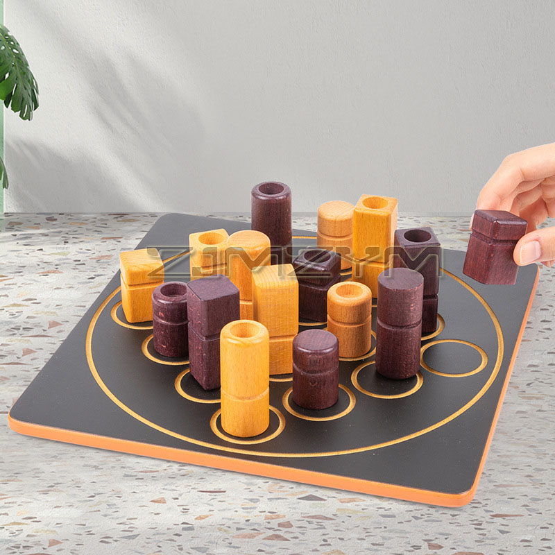 لعبة الشطرنج الخشبية الفرنسية  - مراجعة Board Game Quoridor وسعره