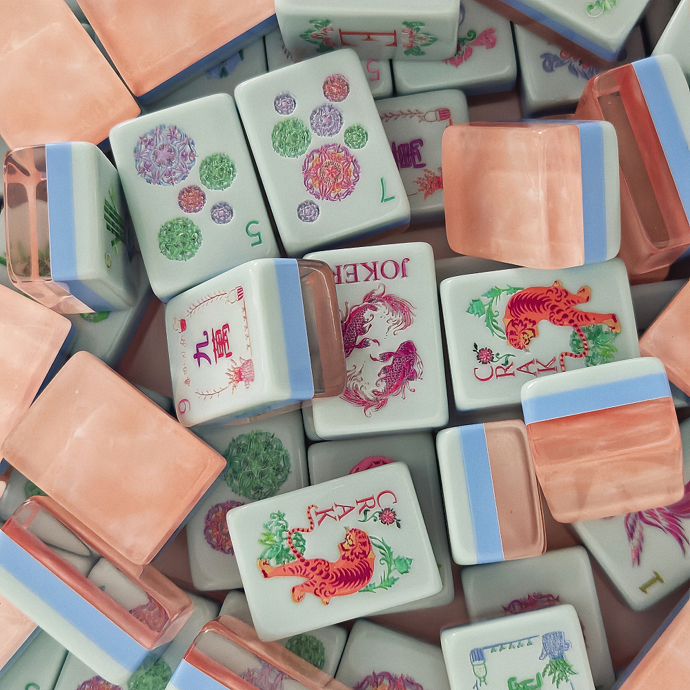 مجموعة ماجونغ أمريكية فاخرة من - مراجعة Board Game Mahjong وسعره