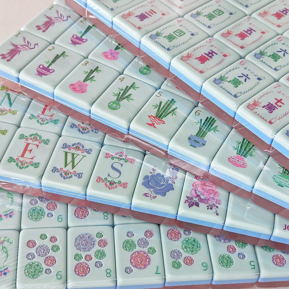 مجموعة ماجونغ أمريكية فاخرة من - مراجعة Board Game Mahjong وسعره