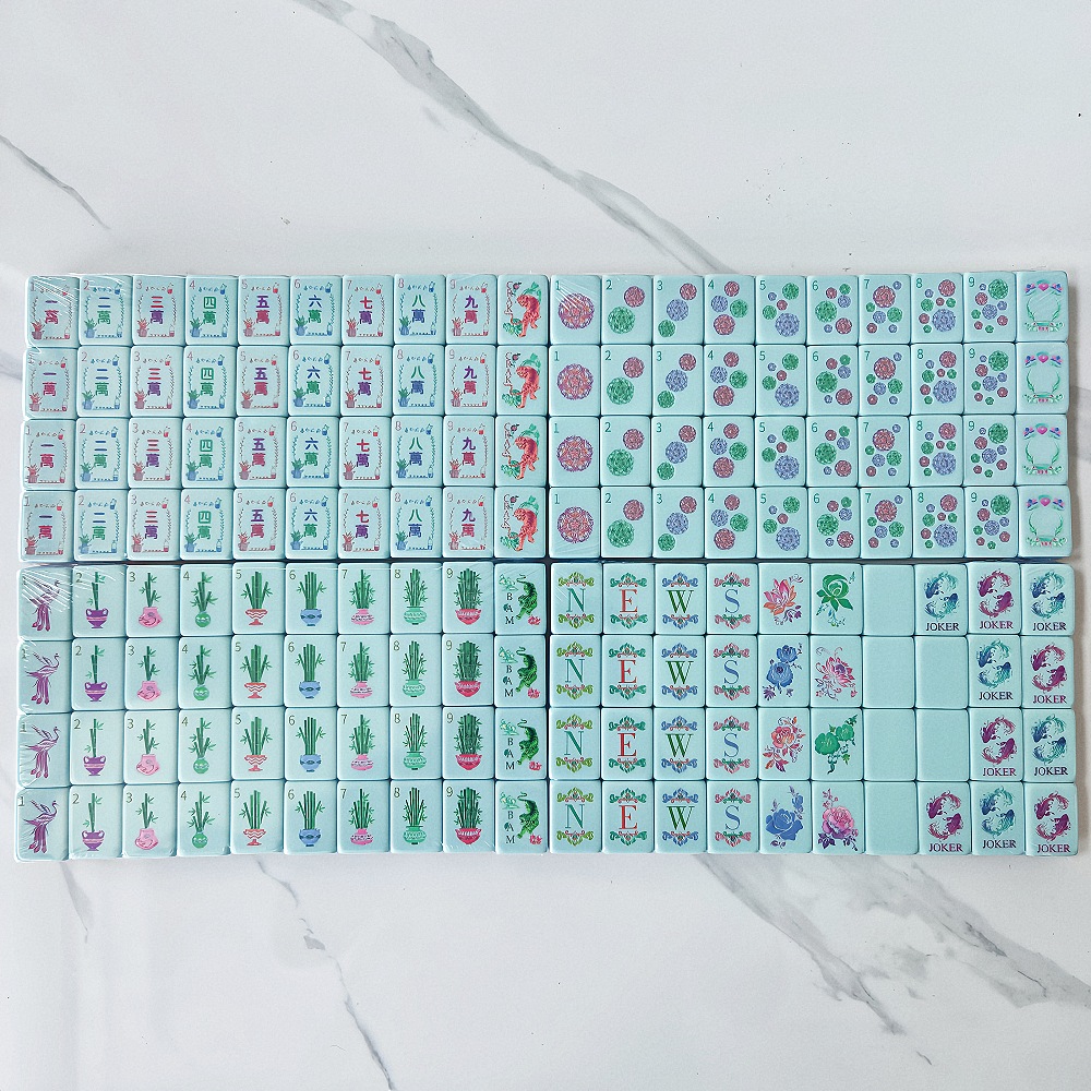 مجموعة ماجونغ أمريكية فاخرة من - مراجعة Board Game Mahjong وسعره