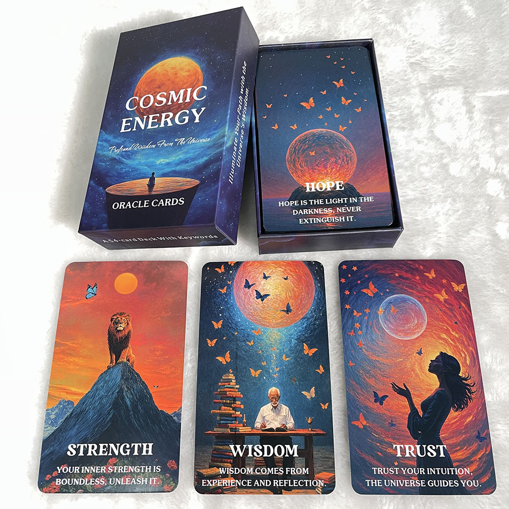 سطح التارو من Universe Wisdom، - مراجعة Board Game Love Letter وسعره